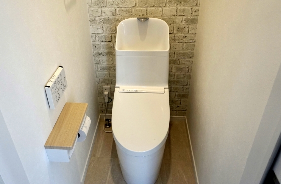 トイレ空間のレイアウト変更