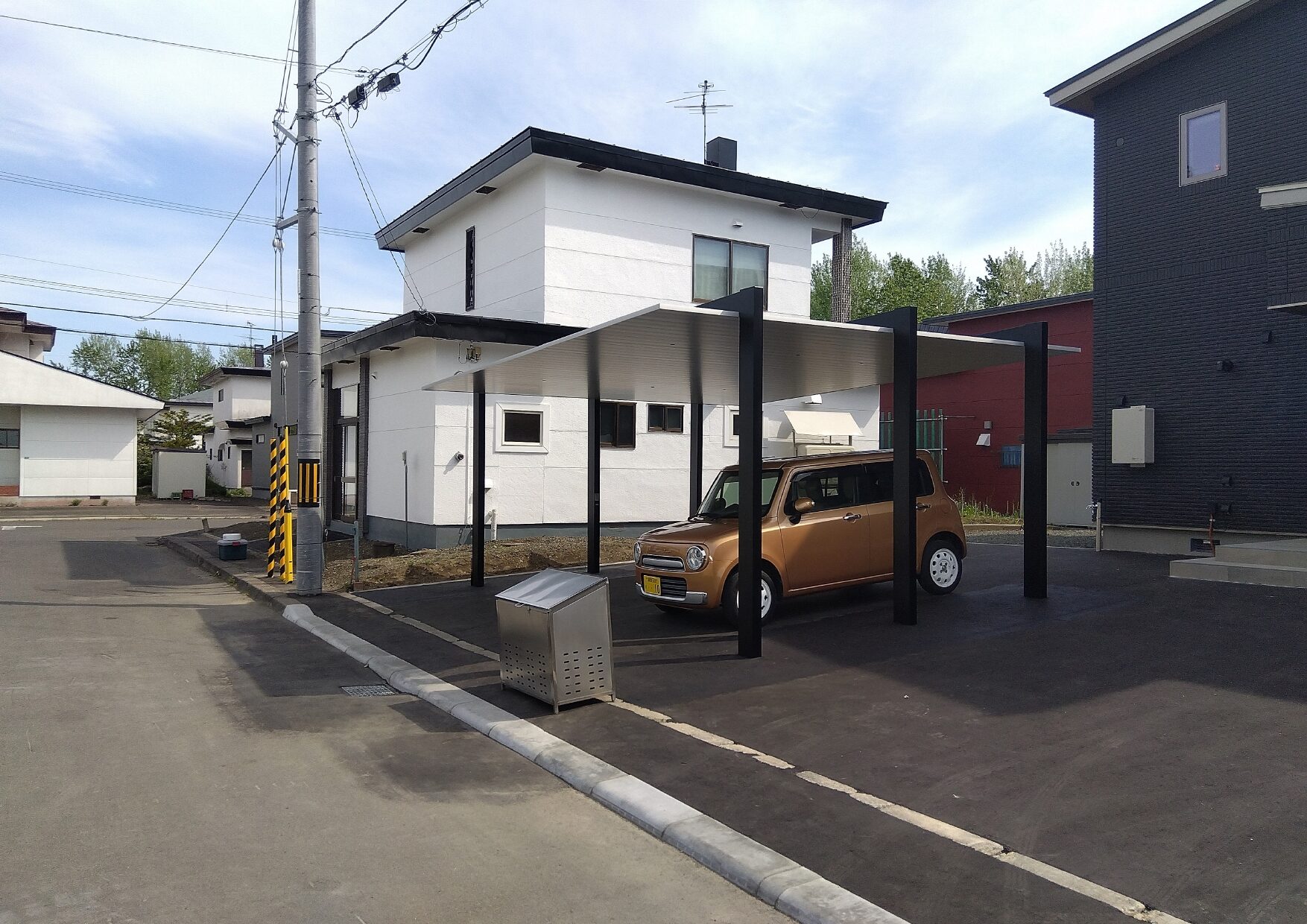 カーポートの施工